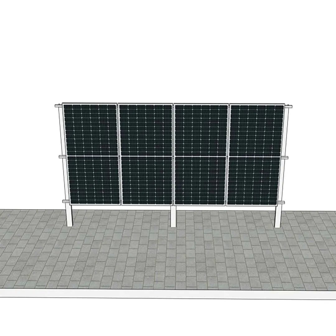 Solar Panel Fence 1P-4 (3) Solar Panel Fence 1P-4