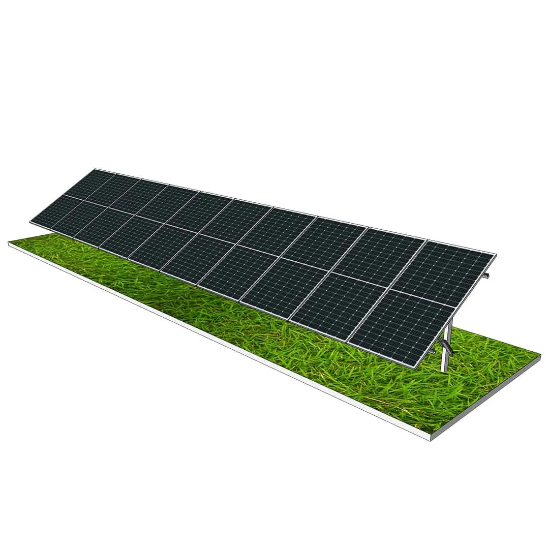Solar panel ground mounting system 1P-10 (2) Solar panel ground mounting system 1P-10