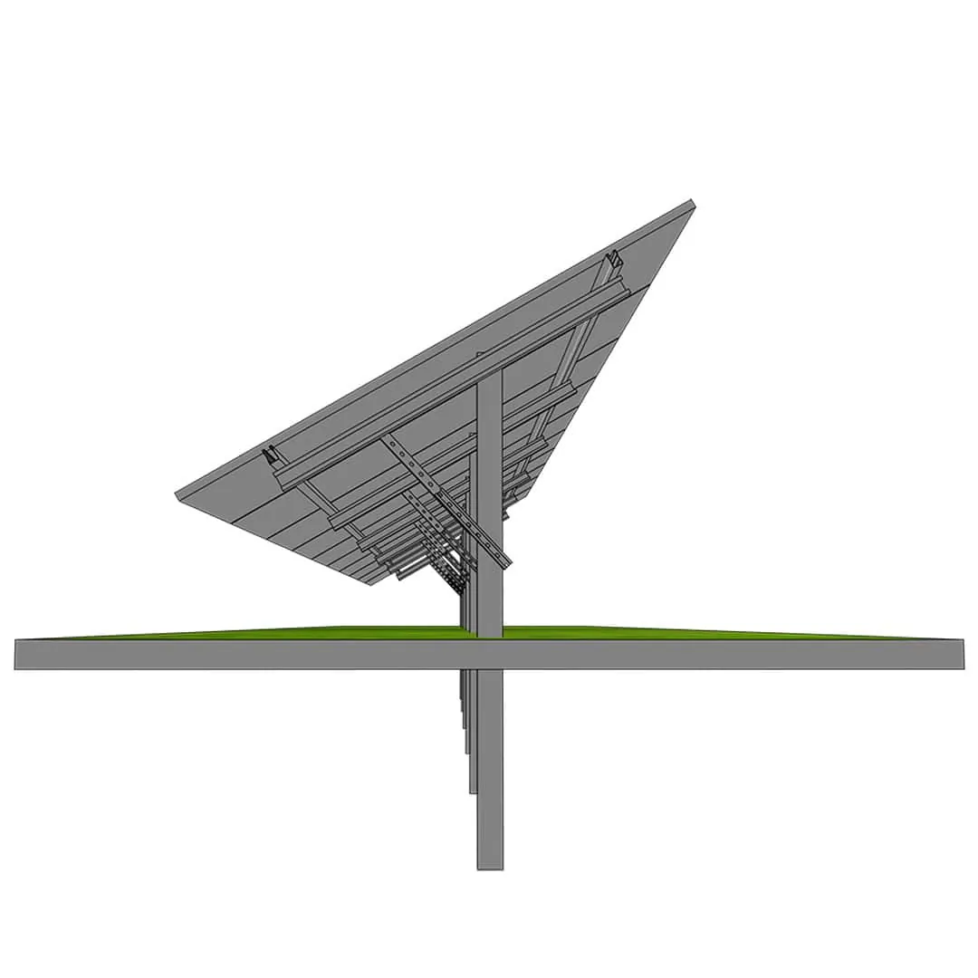 Solar panel ground mounting system 1P-10 (4) Solar panel ground mounting system 1P-10