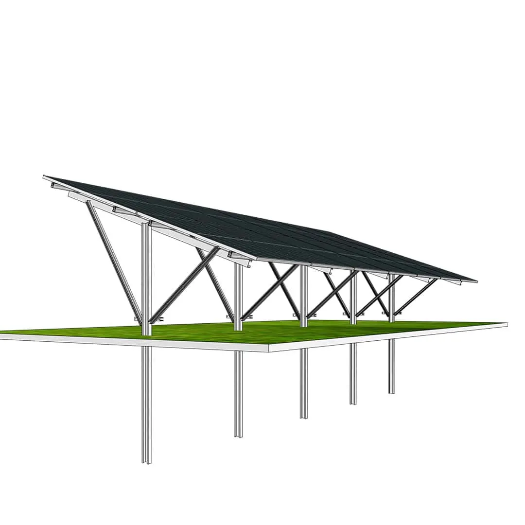 Solar panel ground mounting system 2P-7 (5) Solar panel ground mounting system 2P-7