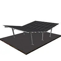 Solar panels Carport 3P-7 Double Row (2) Solar panels Carport 3P-7 Double Row